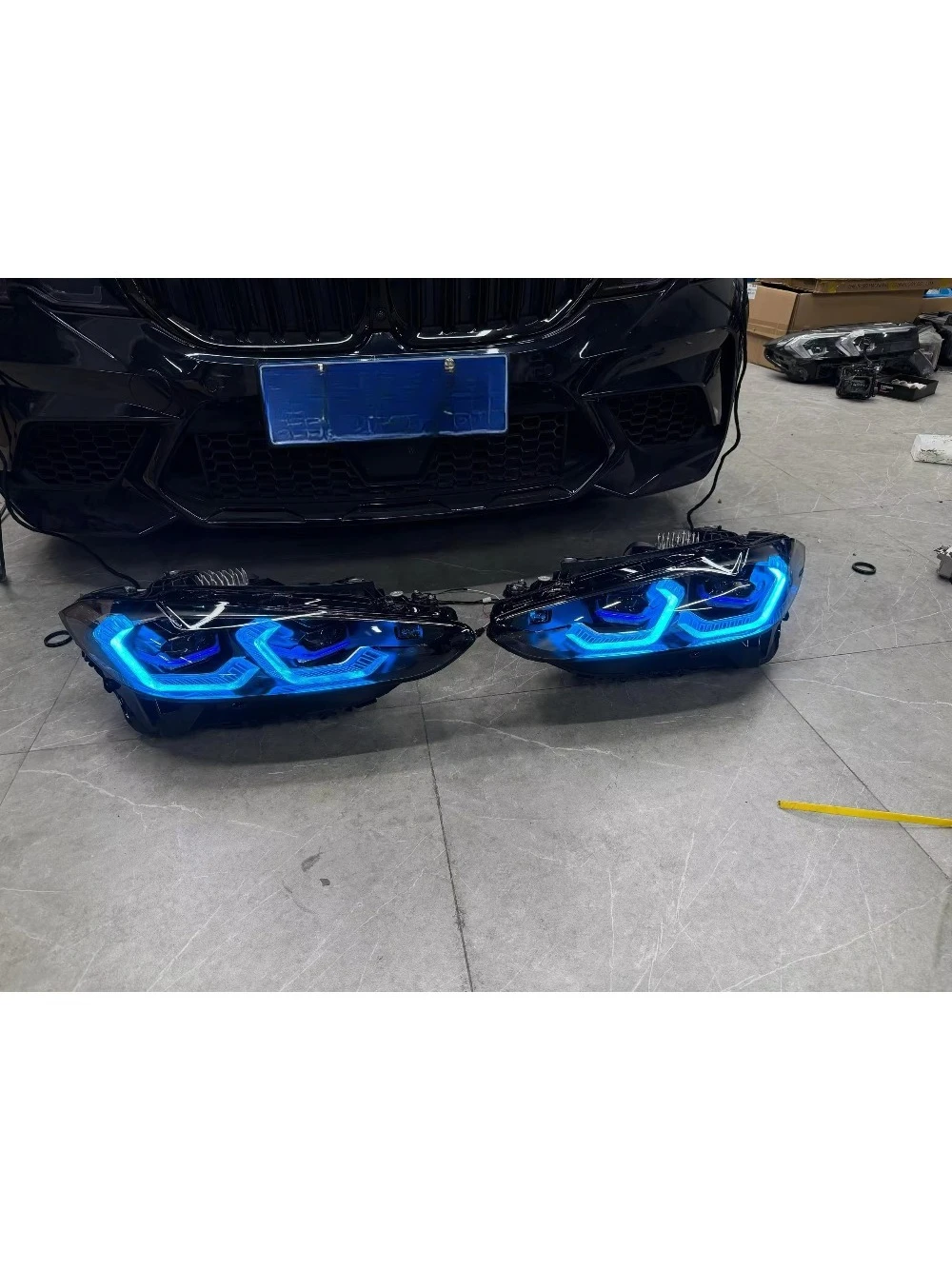 Customizable RGB Color LED Headlights for  G22, G23, G26, G80, G82, G83, M3 and M4 Series.other G30 F30 F10 F32 Plug and Play