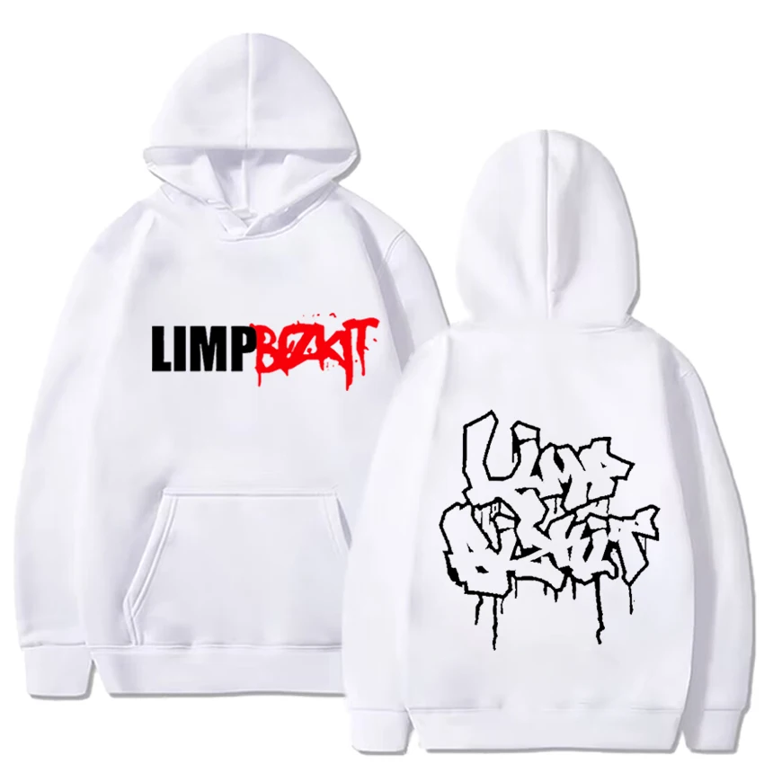 Best Famous Limp Bizkit $3 Bill Graphic Hoodie Male Fleece HarajukuClothing Autumn Winter Men Women Vintage Gothic Rock Hoodies