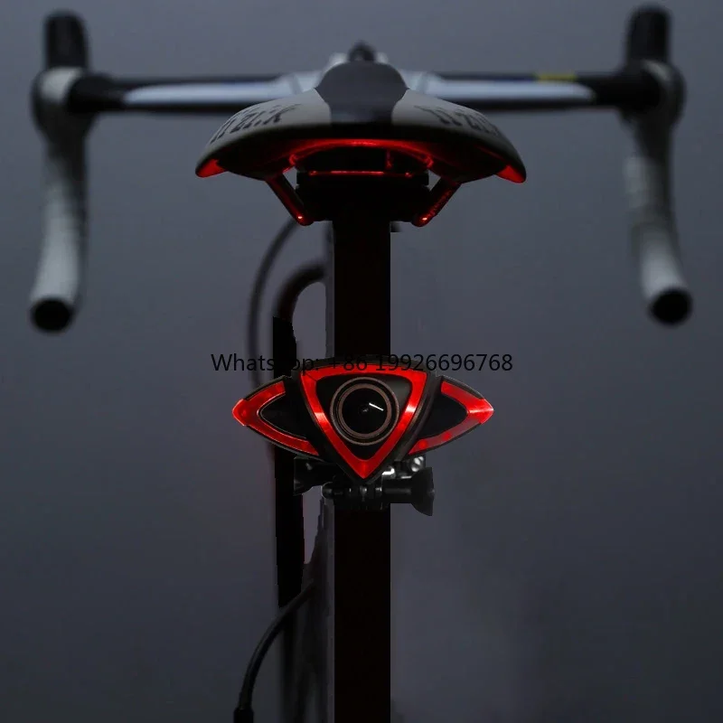 

Bicycle camer Recorder Cycling camer DV Remote Control Turn signal Light Warning Light Support Wifi Cell Phone Connection manufa