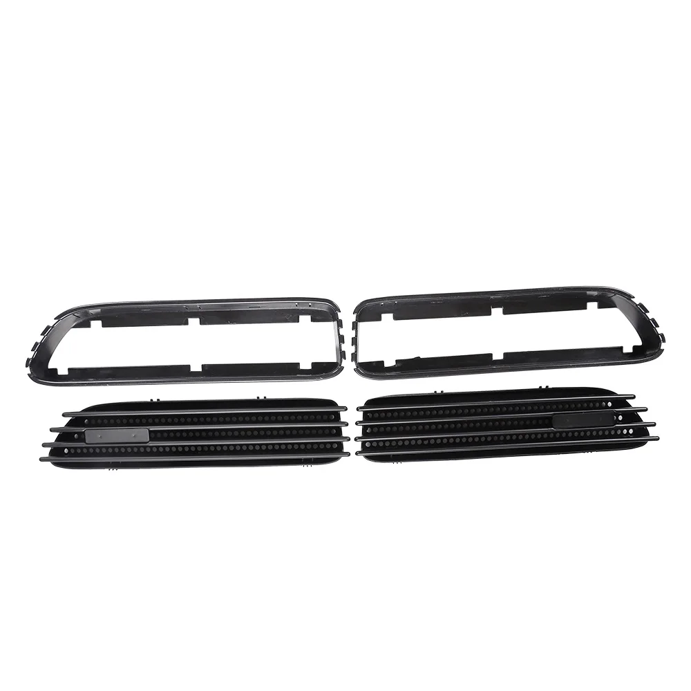 ABS Matte Black Car Side Fender Mesh Air Flow Vents Grille for BMW E90 M3 E46