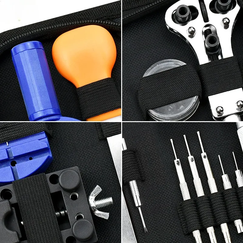 30pcs Watch Repair Tool Kit Watchmaker Link Pin Remover Case Opener Spring Bar Horlogemaker Gereedschap nh35 Clock Repair Set