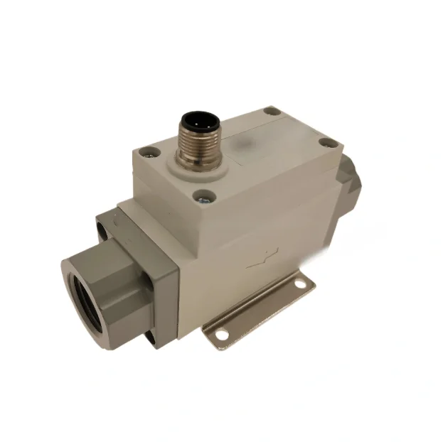 SMC Digital Air Flow Switch Sensor, PF2A PF2A551-F04-2 Electronic Flow Meter for Pneumatic System