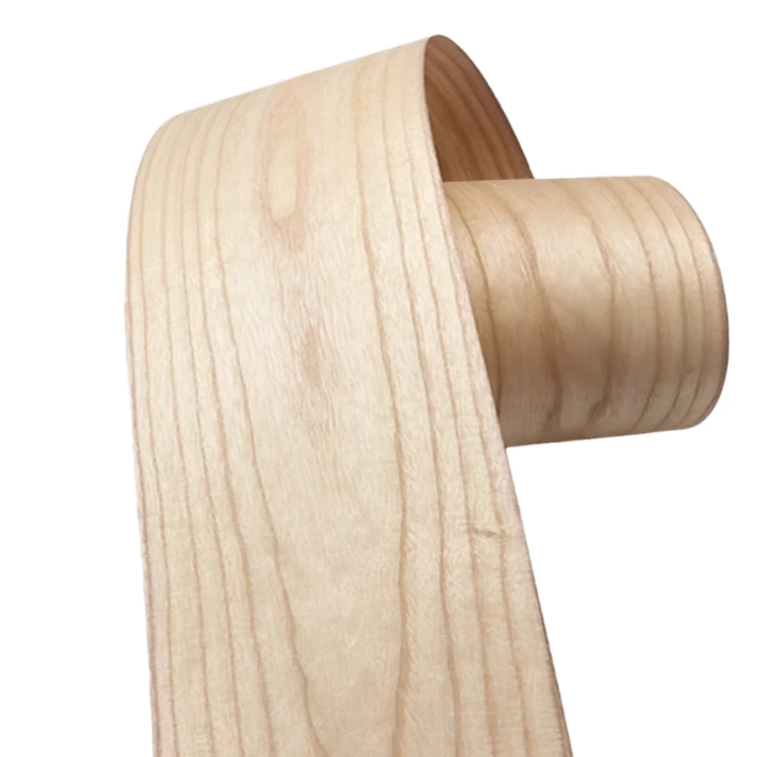 L:2.5m Width:160mm T:0.5mm Natural Paulownia Grain Wood Veneer Furniture Renovation DIY Veneering Cabinet Doors & Wood Floors