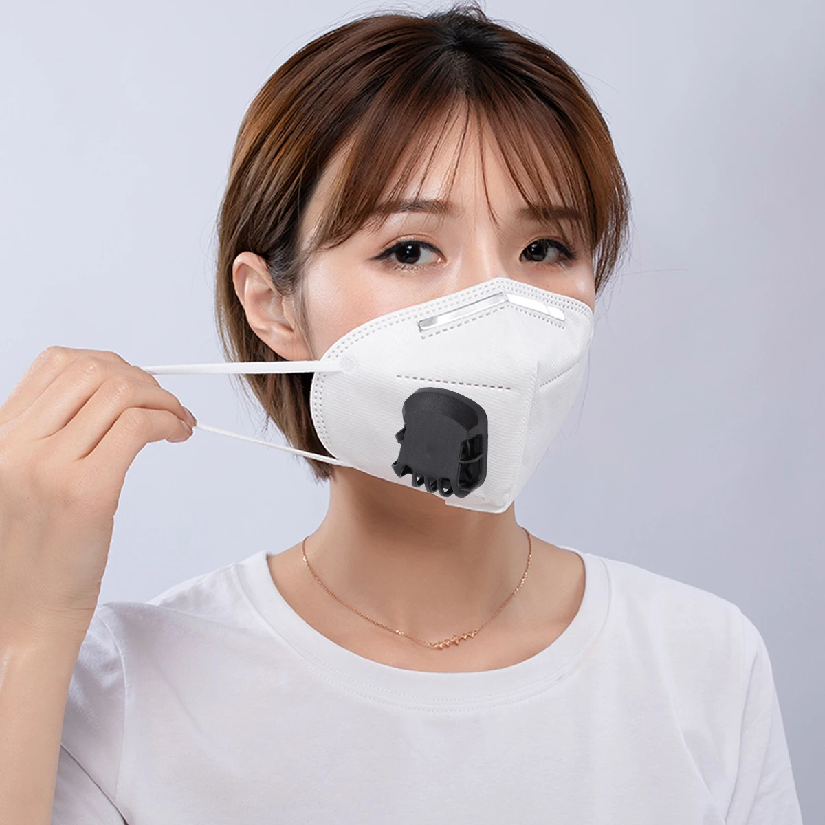 

50 Pcs Respiratory Valve Mask Accessories Sealing Gasket Face Breathing Round