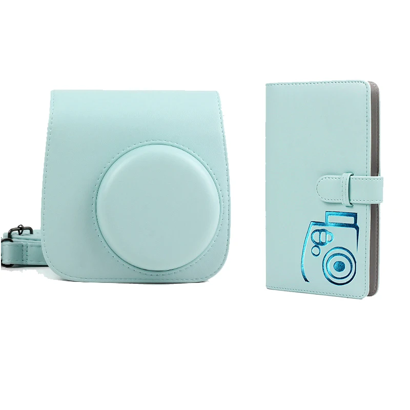 Fujifilm Instax Mini 12 11 Aksesori Kamera Cat Minyak Artis Kulit PU Tas Bahu Kamera Instan Kantong Casing Penutup Pelindung