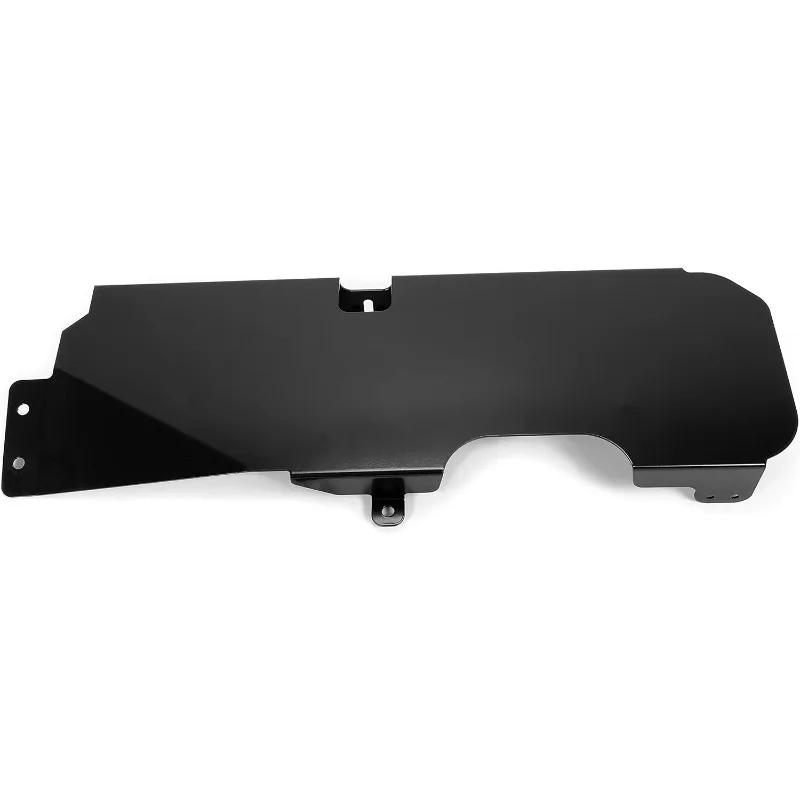 لوحة انزلاقية لخزان الوقود HECASA متوافقة مع 2007-2018 Wrangler JK 2 Door Skid Plate Black Powder Coated