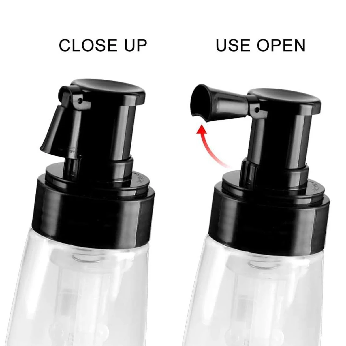 180ml Barber Powder Spray Bottle Refillable Hair Powder Sprayer Portable Travel Plastic Container Salon Styling Tools Supplies