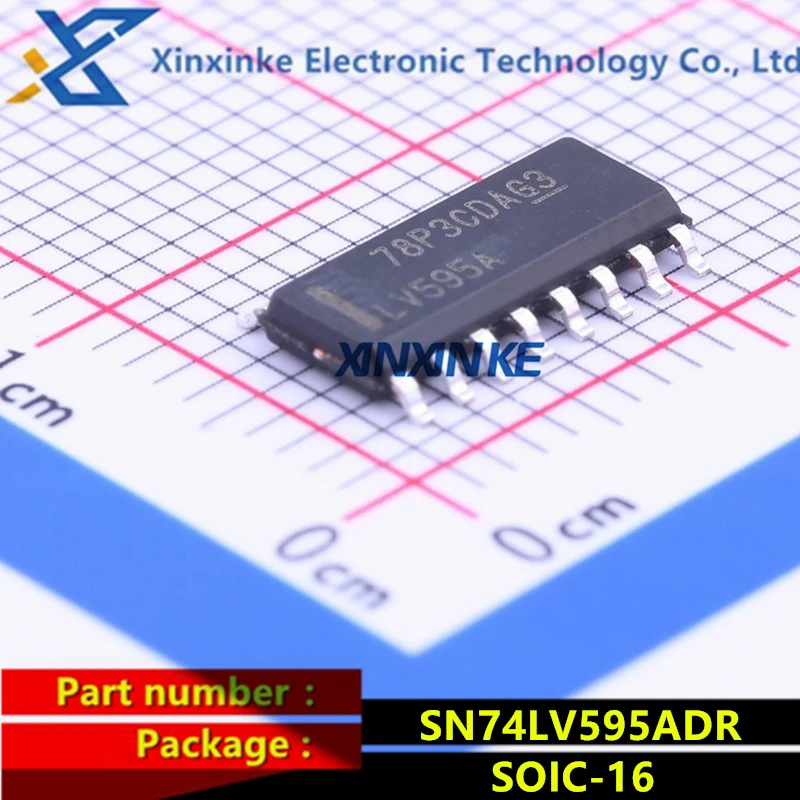 10PCS SN74LV595ADR LV595A SOIC-16 Counter Shift Registers 8-Bit Shift Register Logic ICs Brand New Original