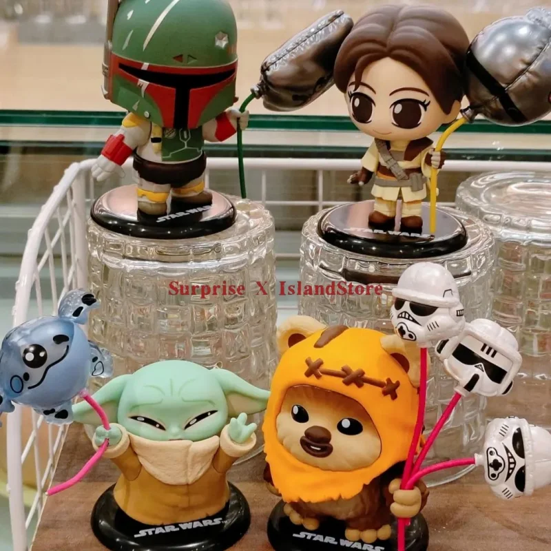 

Genuine Star Wars Balloon Party Series Blind Box Cosbi Trendy Toys Mini Doll Ornaments Hot Toys Deadpool Iron Man Wolverine Gift