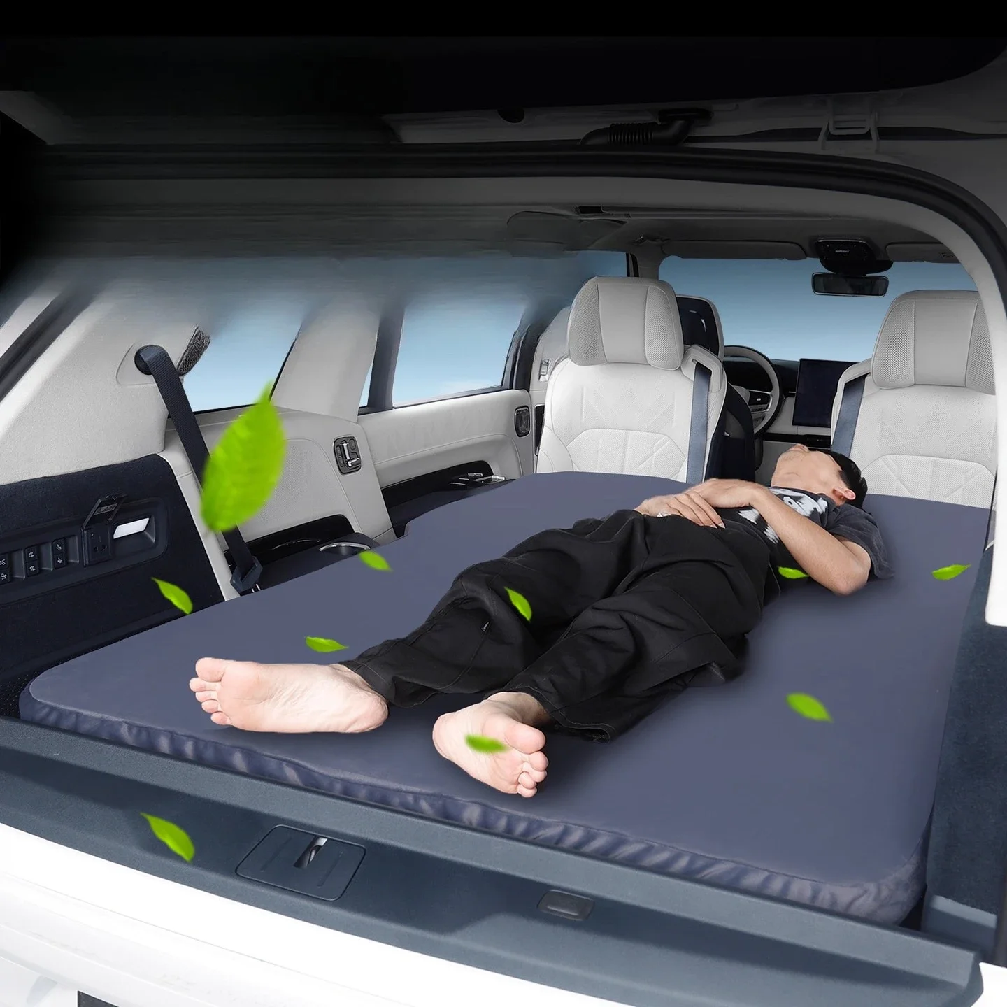 

For Zeekr 9X Car Inflatable Mattress Outdoor Travel Sleeping Pad Car Trunk Self Driving Tour Air Cushion Bed Picnic Travel Bed
