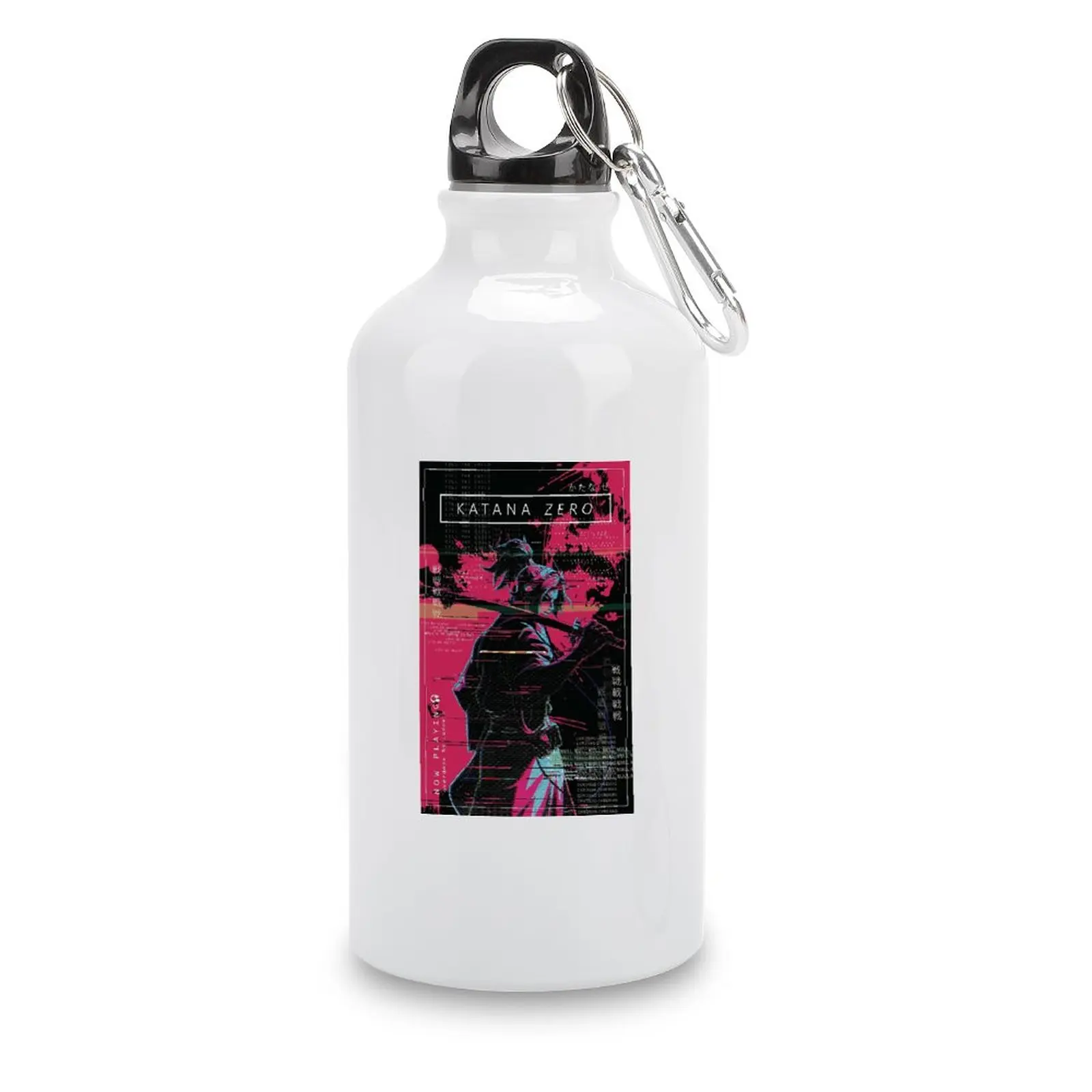 DIY Sport Bottle Aluminum Katana Zero Option 2  Poster Canteen Tea Cups Thermos Flask Geek Novelty Kettle