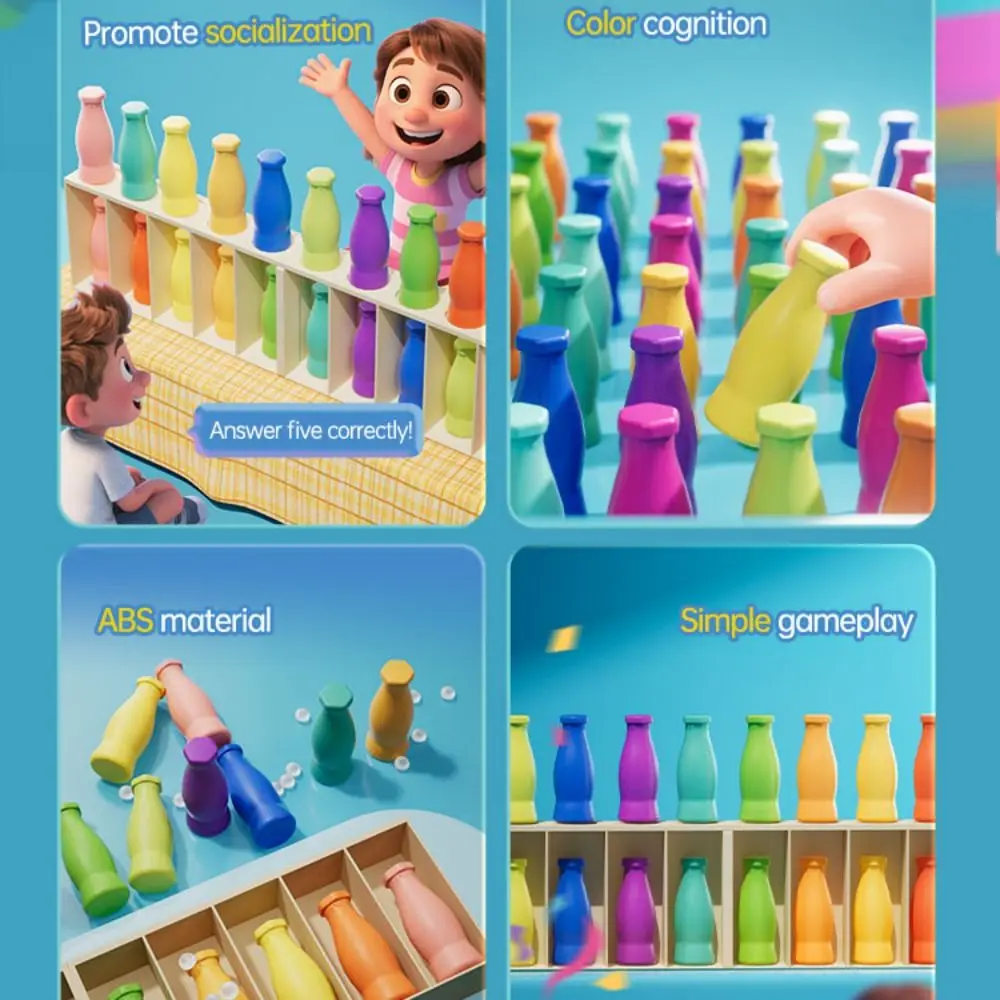 Montessori-personage puzzelspel Vroeg educatief matchspel Geheugen Logisch denken Training Multifunctioneel