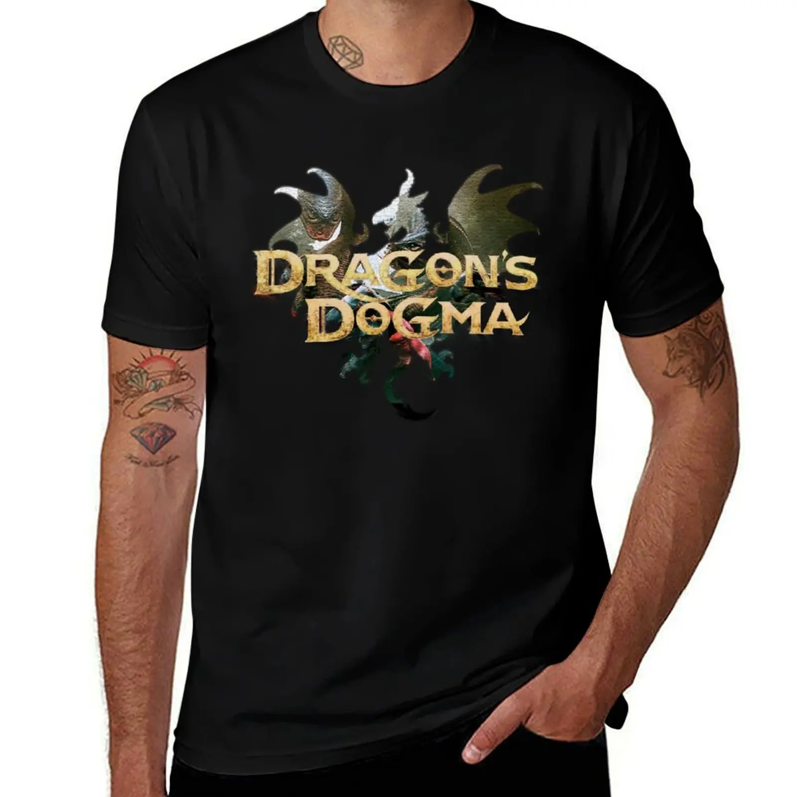 

DRAGONS DOGMA Essential T-Shirt t shirts for man cotton t shirt man luxury graphic t shirts for man T-shirt