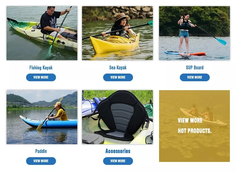 2025 بالجملة رخيصة الثمن 2-3 شخص كاياك مقعدين مجداف كاياك الجلوس على قوارب الكاياك للبيع2025