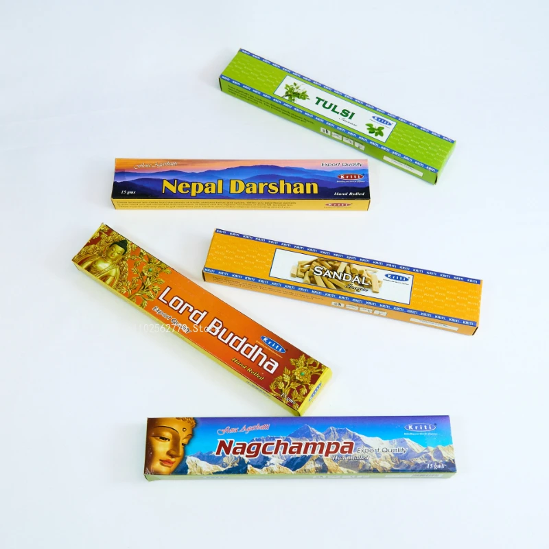 Nepal Natural Bamboo Handmade Incense Sticks/India Import Temple Worship Study Meditation Calms Mind Purifies Air Joss Stick