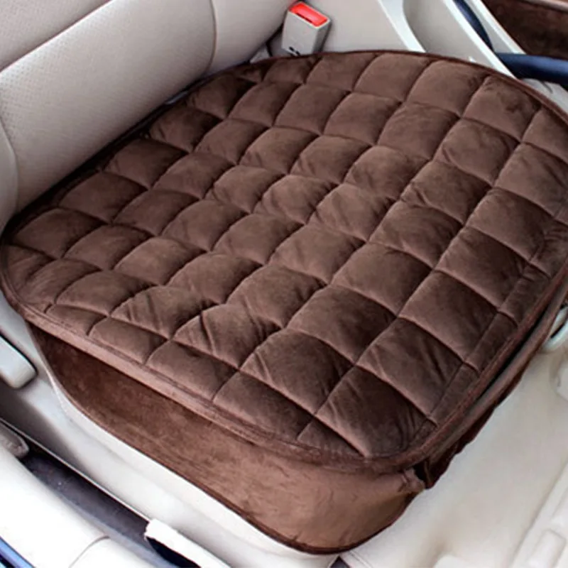 Car Seat Cover Comfortable Memory Foam Front Seat Car Cushion Non-Slip Vehicle Home Office Chair Pad Auto Seat Cover Accessories