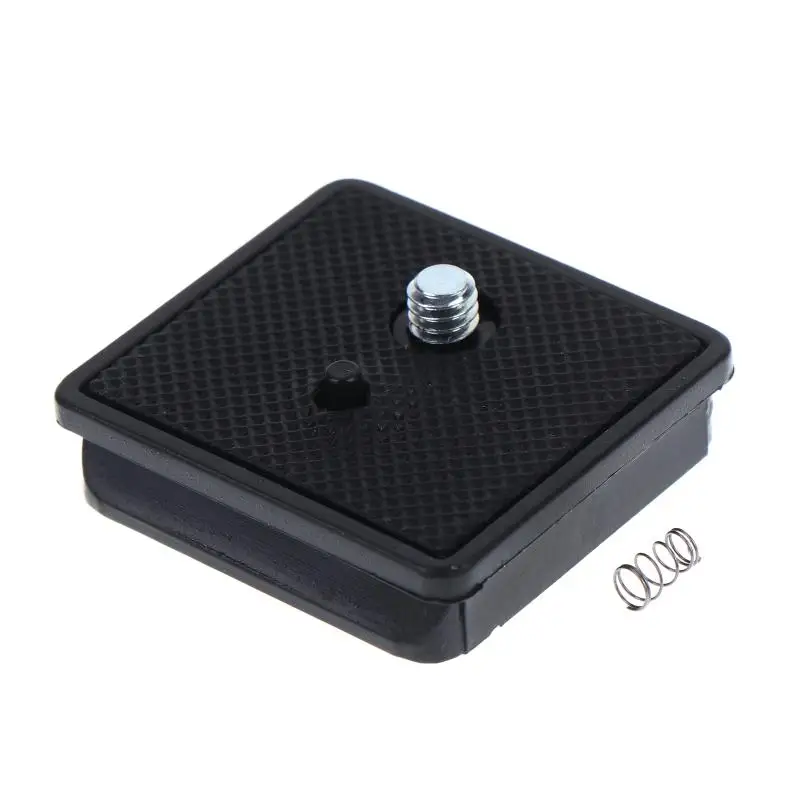 Anti-scratch Surface Camera Quick Release Plate ABS Metal Tripod Mount Adapter 1/4 Inch Screw for Action Camera Outdoor Use