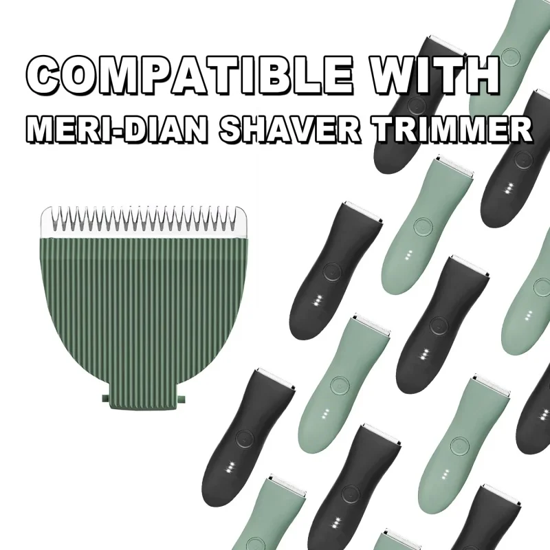 1Pack Body Hair Trimmer Clipper Titanium Replacement Blade Cutter Knife Head for Body Groin Pubic Hair Trimmer Accessories