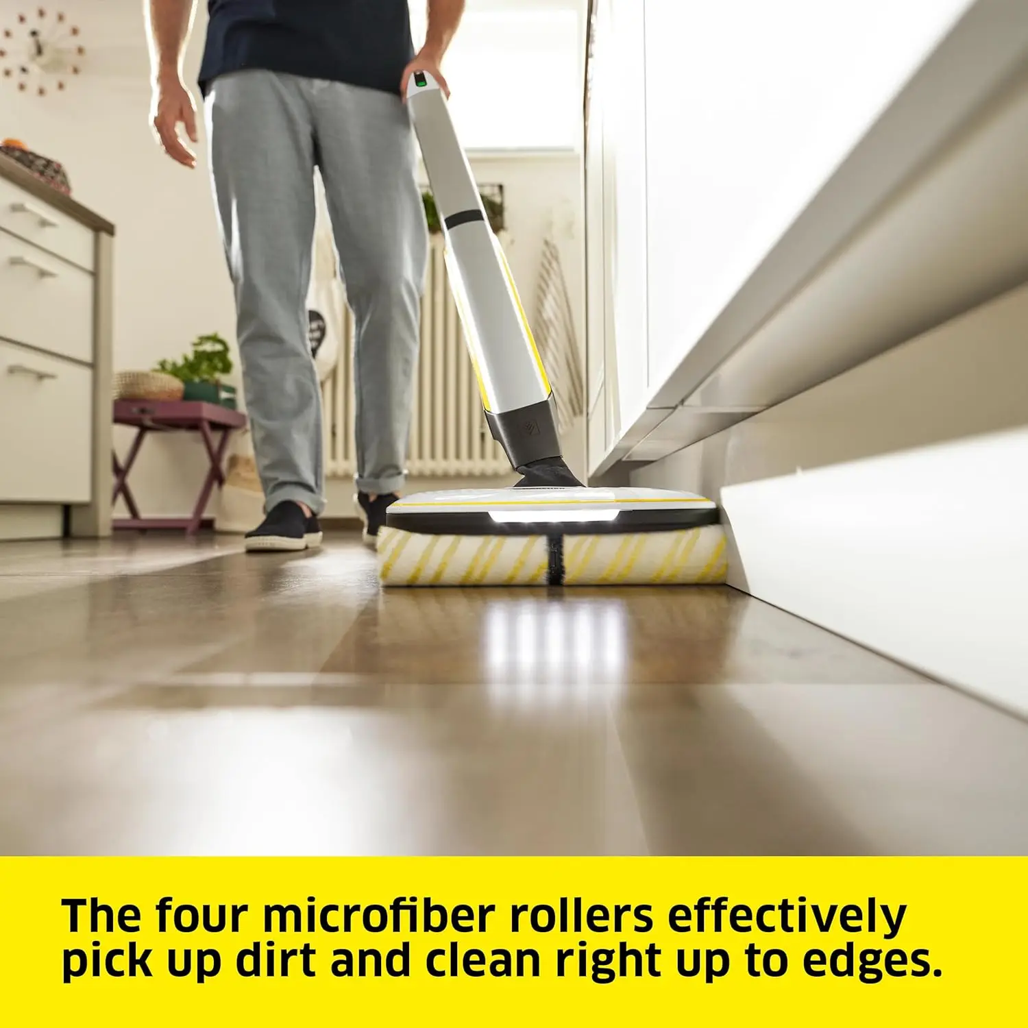 FC7 Electric Mop & Sanitize Hard Floor Cleaner - Perfect for Laminate, Wood, Tile, LVT, Vinyl & Stone Flooring - Cordless -2024