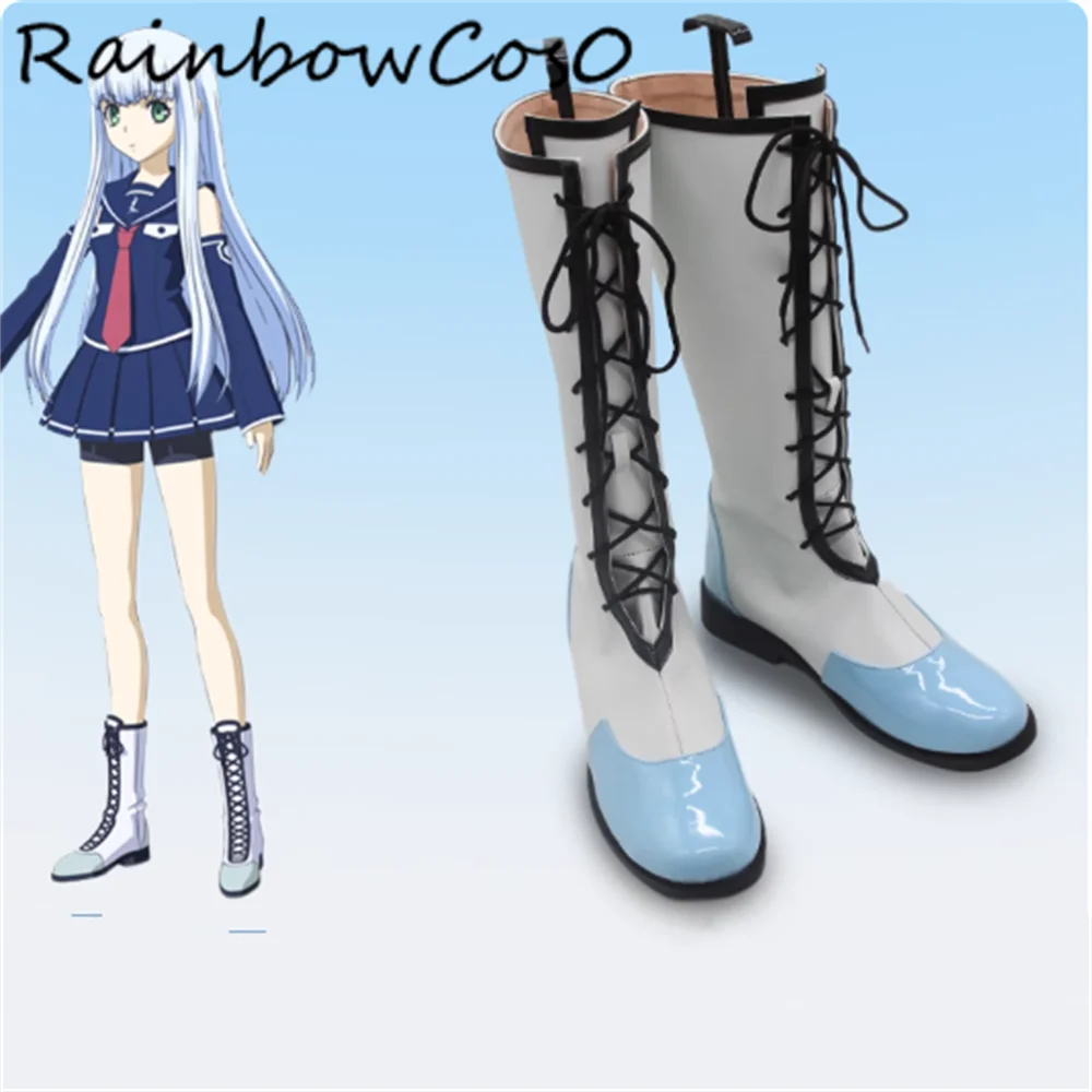 

Iona Arpeggio of Blue Steel Обувь для косплея Сапоги Игра Аниме Вечеринка Хэллоуин RainbowCos0 W5324