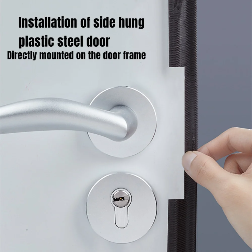 6M Casement Door Window Sealing Strip S Type For Soundproof Foam Tape Weather Stripping Dustproof Windproof Gap Filler Artifact