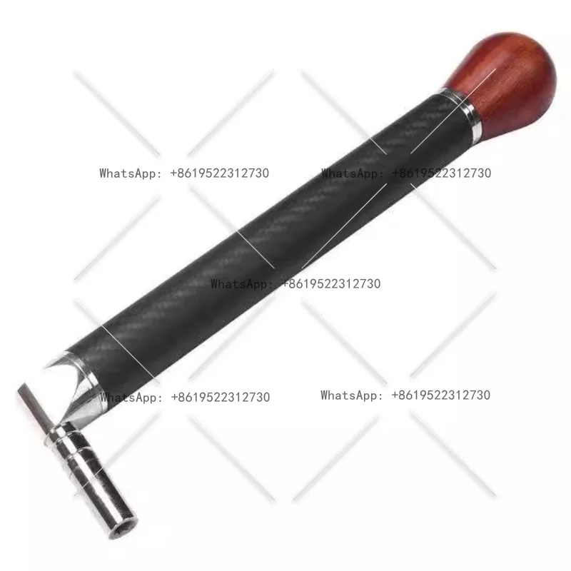 

Piano tuning wrench Carbon fiber wrench tuning and fixing tool Ultra light mahogany