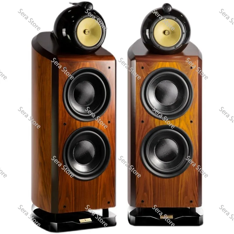 M-10 10inch Floor Speaker Tower Speaker Wooden Case Passive None-Battery Lossless
