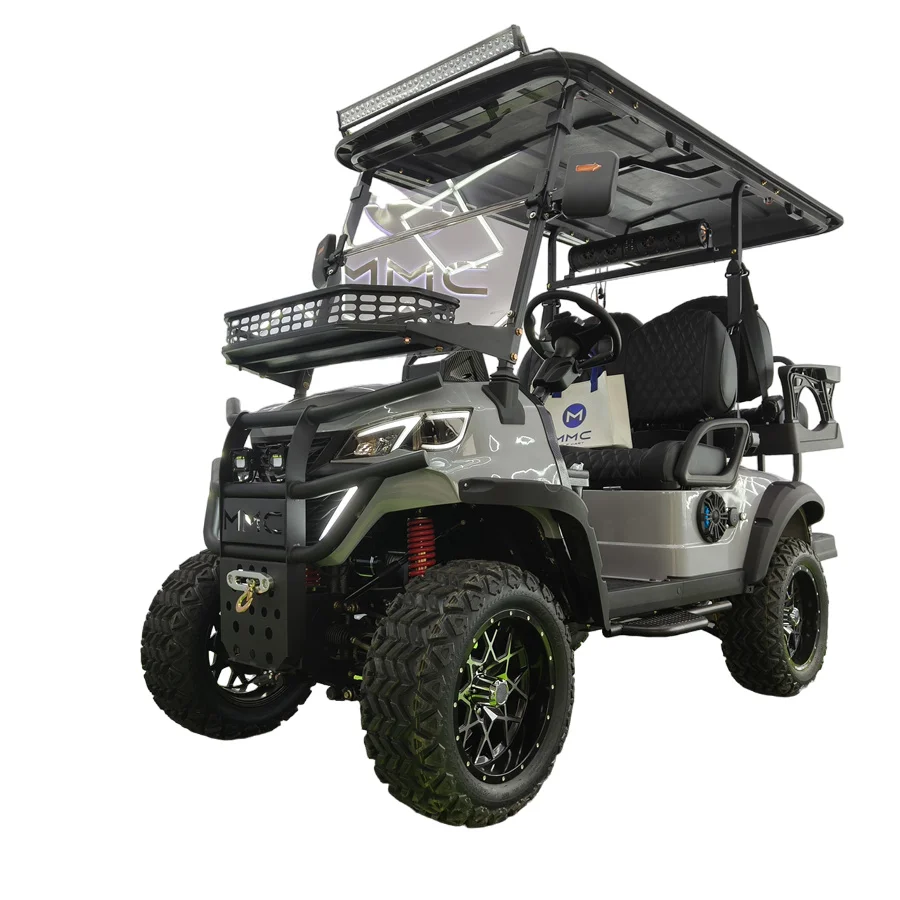 Wholesale Luxury Electric Golf Cart for Adults Hunting Buggy 6 Seater Battery Powered Off Road Golf Carts