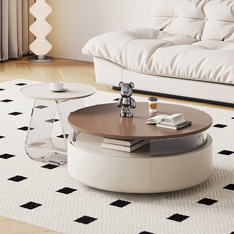 -Para mesa de centro nórdica moderna glam design de luxo simples mesas de centro estética única mesa de centro sala de estar móveis