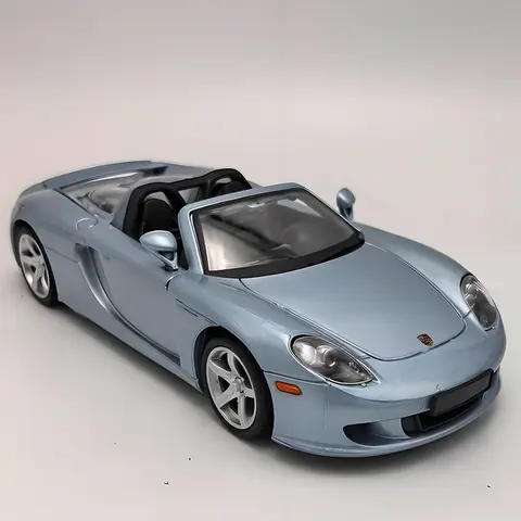 Motornax 1:24 Porsche Carrera GT Auto in lega Fonde sotto pressione e veicoli giocattolo Modello di auto Modello in scala in miniatura Giocattoli per bambini