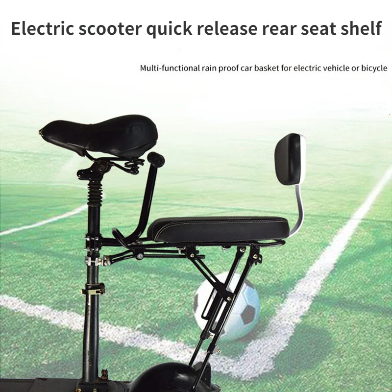 Electric Scooter Rear Shelf Connected To The Seat Load Carrier Excluding Scooters Most Seated Scooters Are Universal