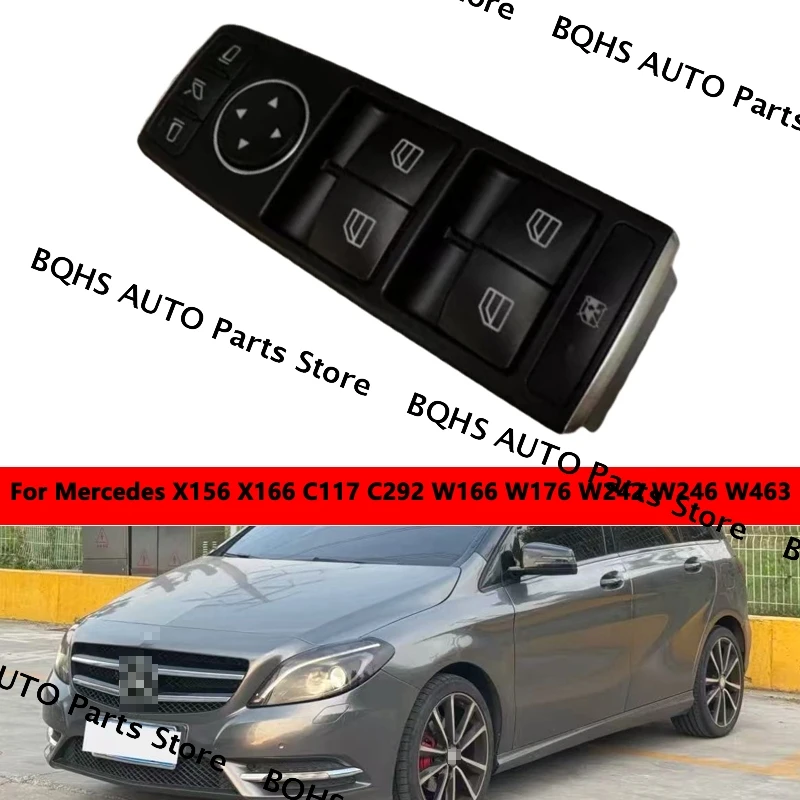 

Electric Master Power Window Control lifter Switch Button 1669054400 For Mercedes X156 X166 C117 C292 W166 W176 W242 W246 W463