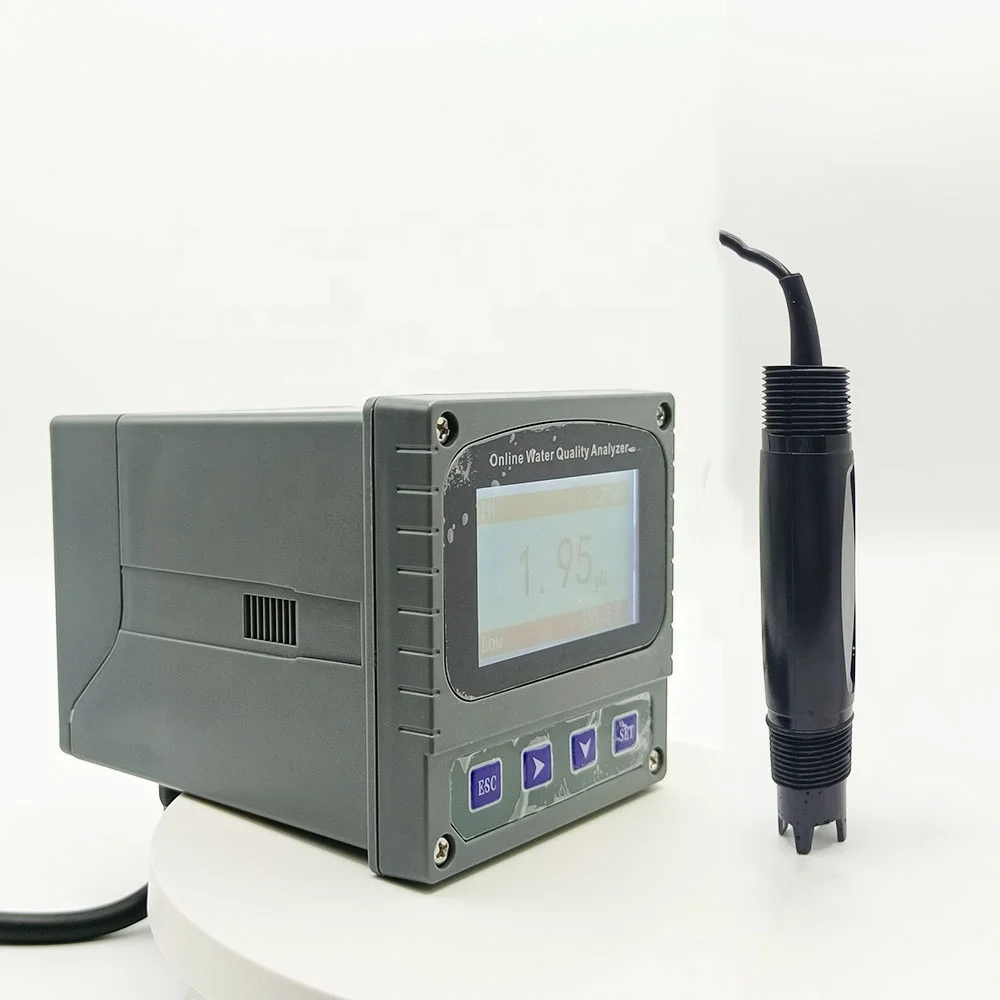 

Environmental Protection water Treatment Aquaculture Online pH meter with pH Sensor Electrode