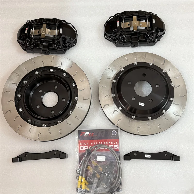 4 Pot 6 Pot Kaliper Kit Rem untuk Skyline R32 R33 R34 Nissan Patrol Y62 Y61 350Z 370Z Roda Belakang Depan Sistem Rem Besar Baru