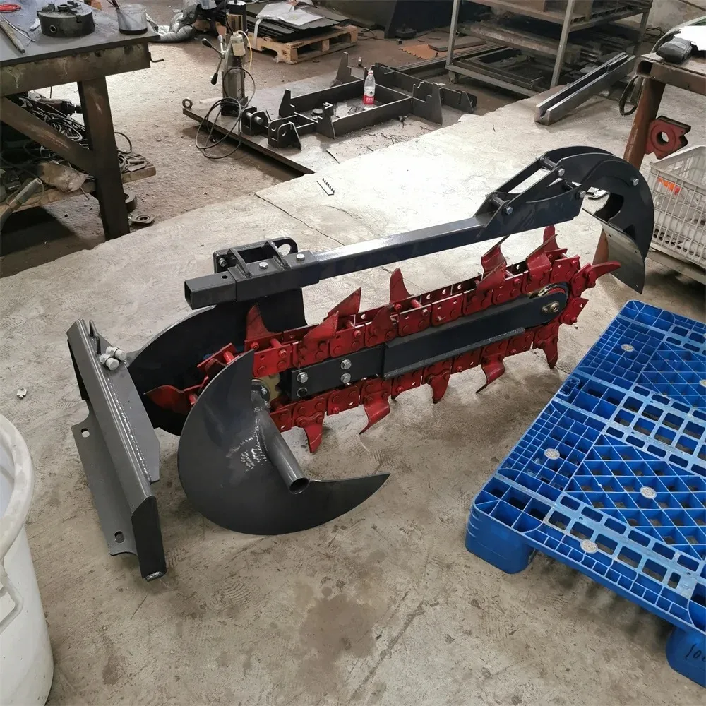 New Front-Loading Crawler Loader Small Skid Steer Loader Multi-Functional Household Loader
