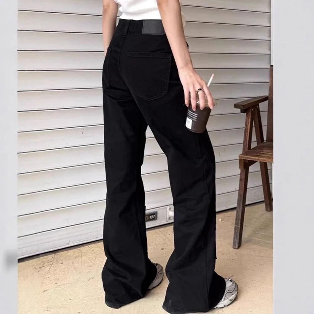 جينز رجالي 2026 ربيعي عصري متعدد الجيوب جينز رجالي بقصة ضيقة مستقيمة من قماش الدنيم