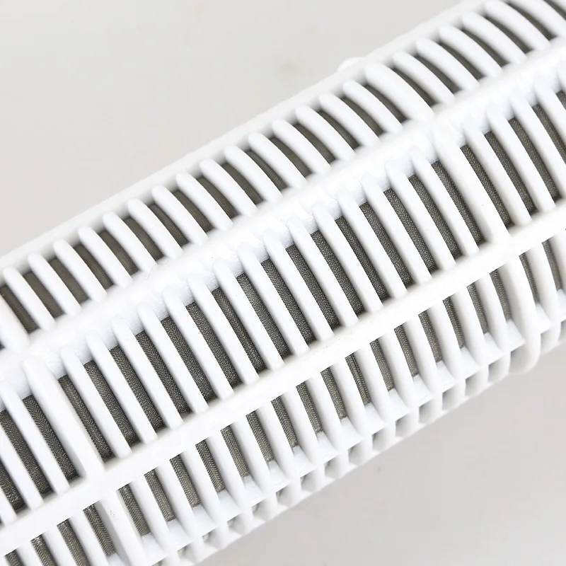 10inch Micro Net Fishbone Filter Element Nylon/Stainless Steel Mesh Filling Water Purifier Pre-Filter Element