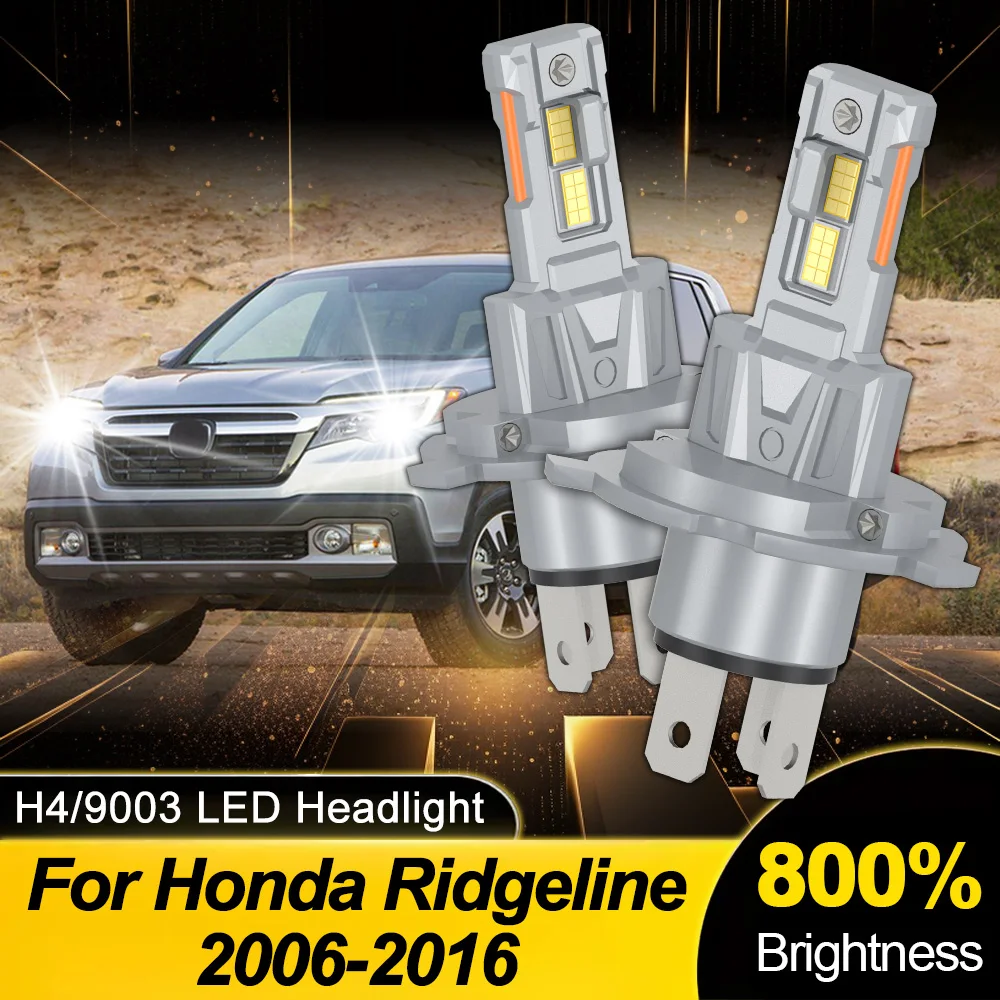 2X Led Headlight Bu…