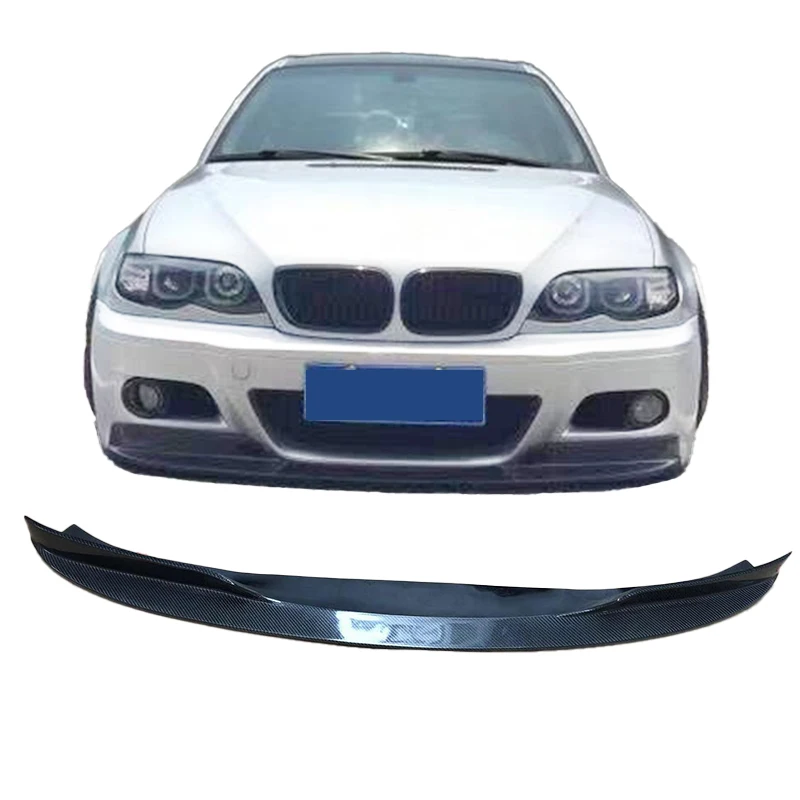 All Years M-Tech Carbon Fiber Fibre Front Bumper Lip For E46 M3 Bumper M MT Style Sport Coupe