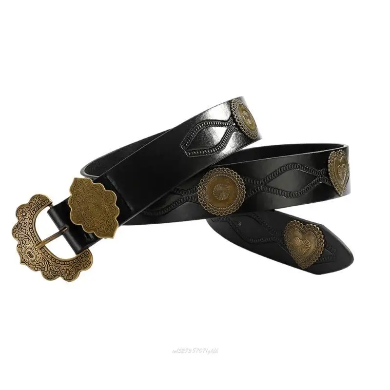 X5XA حزام مزخرف شخصية ساحرة حزام الخصر متعدد الاستخدامات حزام إبداعي أنيق #2