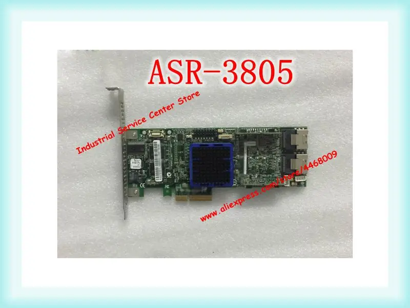 

Оригинальная модель ASR-3805/256MB SAS RAID5