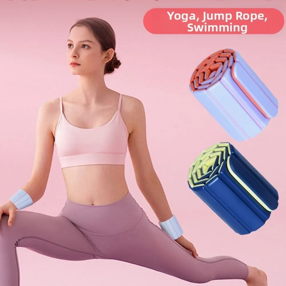 

1 пара носимых браслетов на запястье, регулируемый силиконовый утяжеленный ремешок на запястье, магнитный браслет, стильные утяжеленные браслеты для упражнений