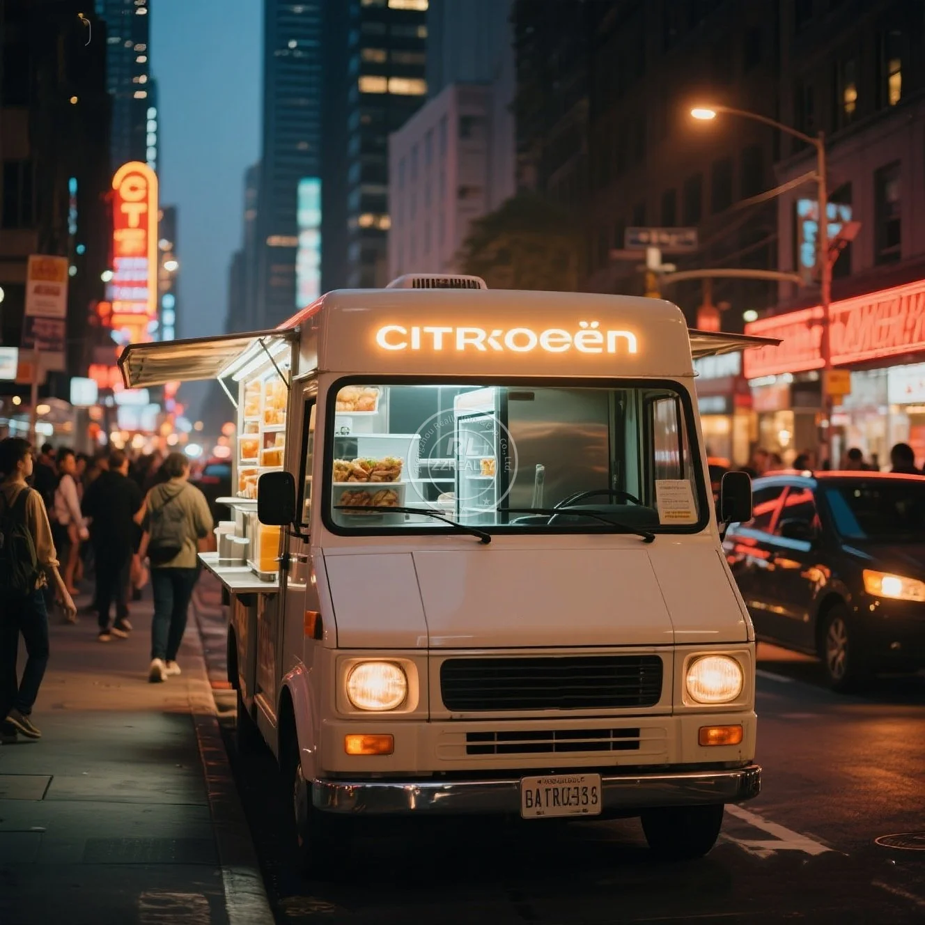 

2025 Hotdog BBQ Trailer Snack Vending Catering Car Electric Type Mobile Street Food Truck Ice Cream Coffee Cart with CE DOT