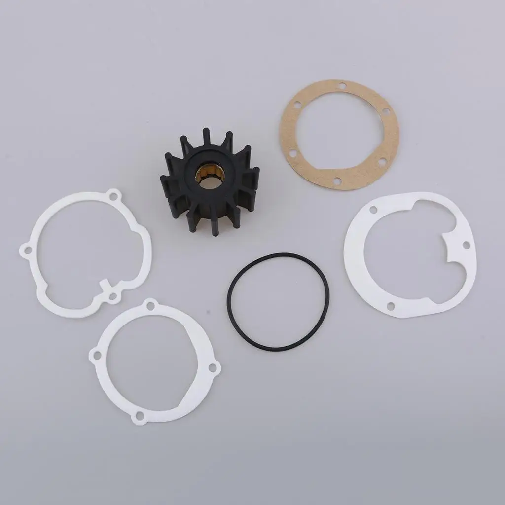 

Outboard Impeller Water Pump Durable Black Blade Upgrade for Johnson Engine 2 Inch Parts