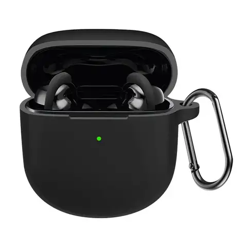 Bose Quiet Comfort 이어버드 2 용 실리콘 보호 커버, 무선 BT 이어폰 케이스, 미끄럼 방지, 후크 버클 액세서리