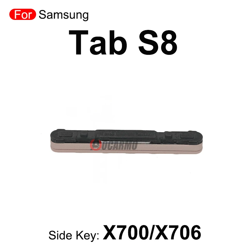For Samsung Galaxy Tab S8 SM-X700 X706 Side Button Key Volume Buttons Replacement Parts