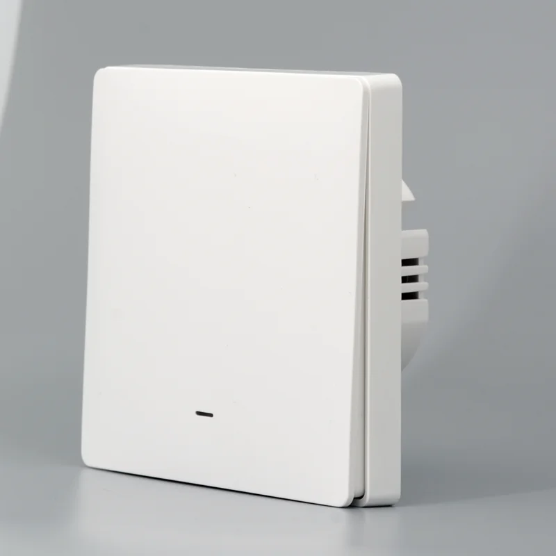 

Zigbee Factory 1 Gang Button Electrical 30A Switch EU Standard Smart Home Light Switch Neutral Line Max Voltage 250V Max 10A