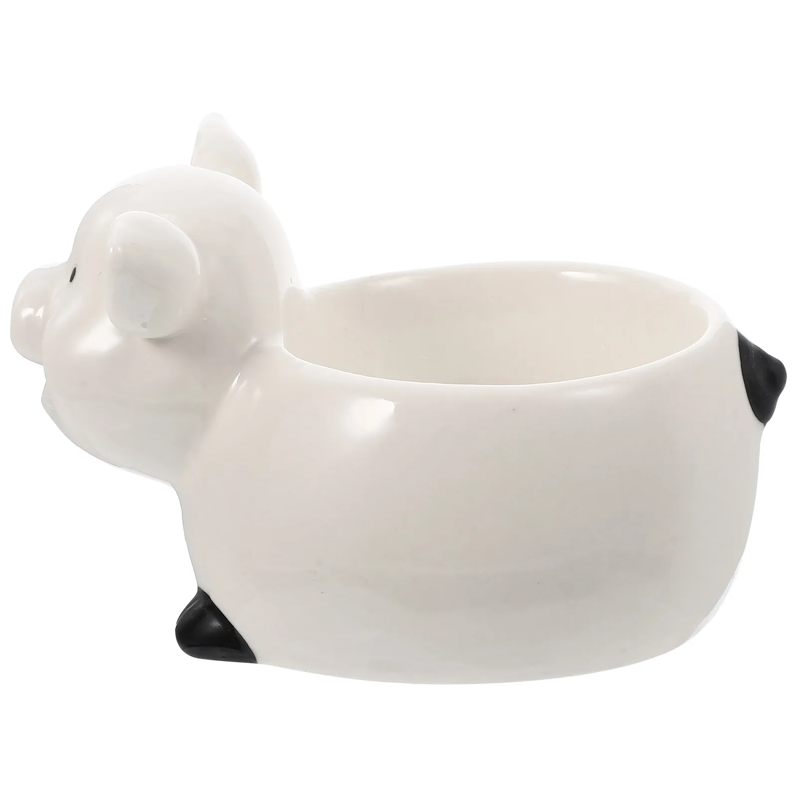 

1 шт. милая керамическая миска в форме свинки для детей, для подачи супов, холодных и горячих блюд, фруктовых салатов, десертов, рисовой лапши, декор для домашней кухни и стола