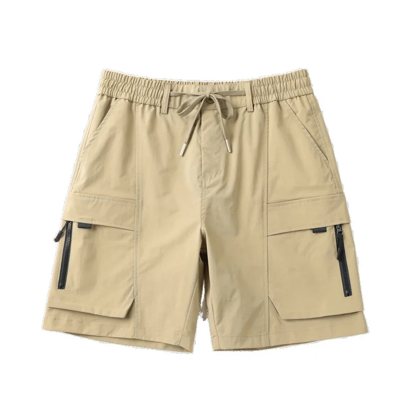 شورت عمل رجالي صيفي عصري جديد لعام 2025 للرياضات الخارجية وتسلق الجبال، سروال خماسي فضفاض وغير رسمي