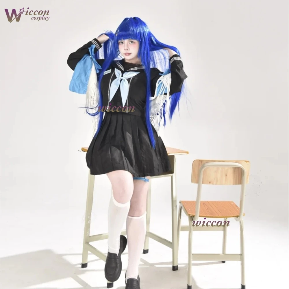 

Goddess of Victory NIKKEe Arcana Fortune Mate Cosplay Set with Wig Fortune Mate Event Outfit Kawaii JK Japanese Uniform Dress